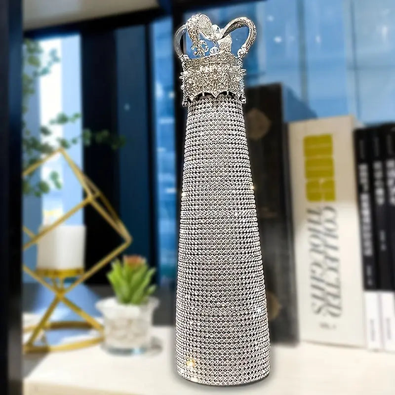 Gourde d'Eau Isotherme Paillettes 500ml (Inox) Gourde Bottle®
