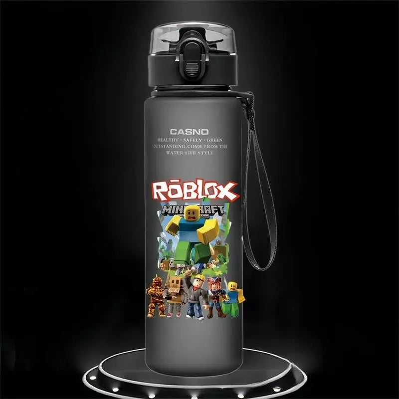 Gourde d'Eau Roblox 560ml (Noir) - Gourde Bottle®