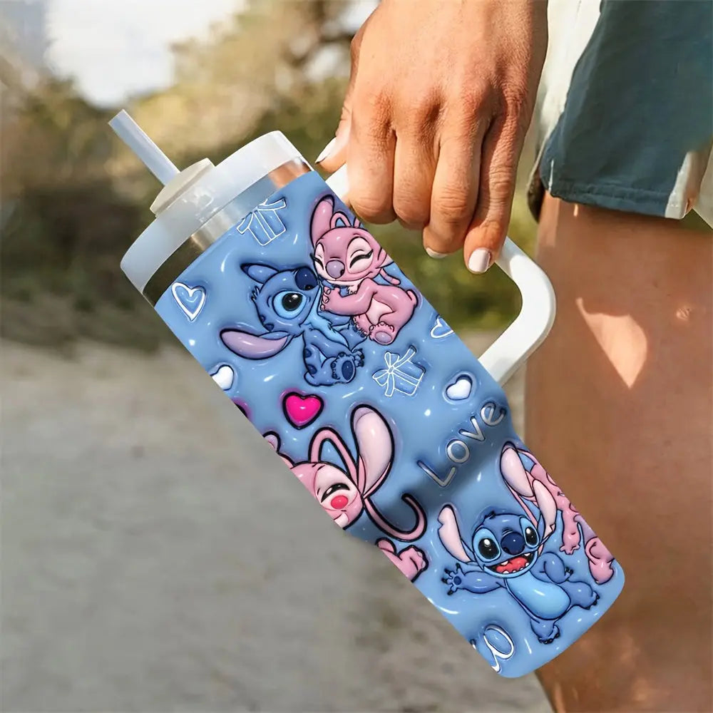 Gourde d'Eau Stitch et Angel 40oz (Disney) Gourde Bottle®