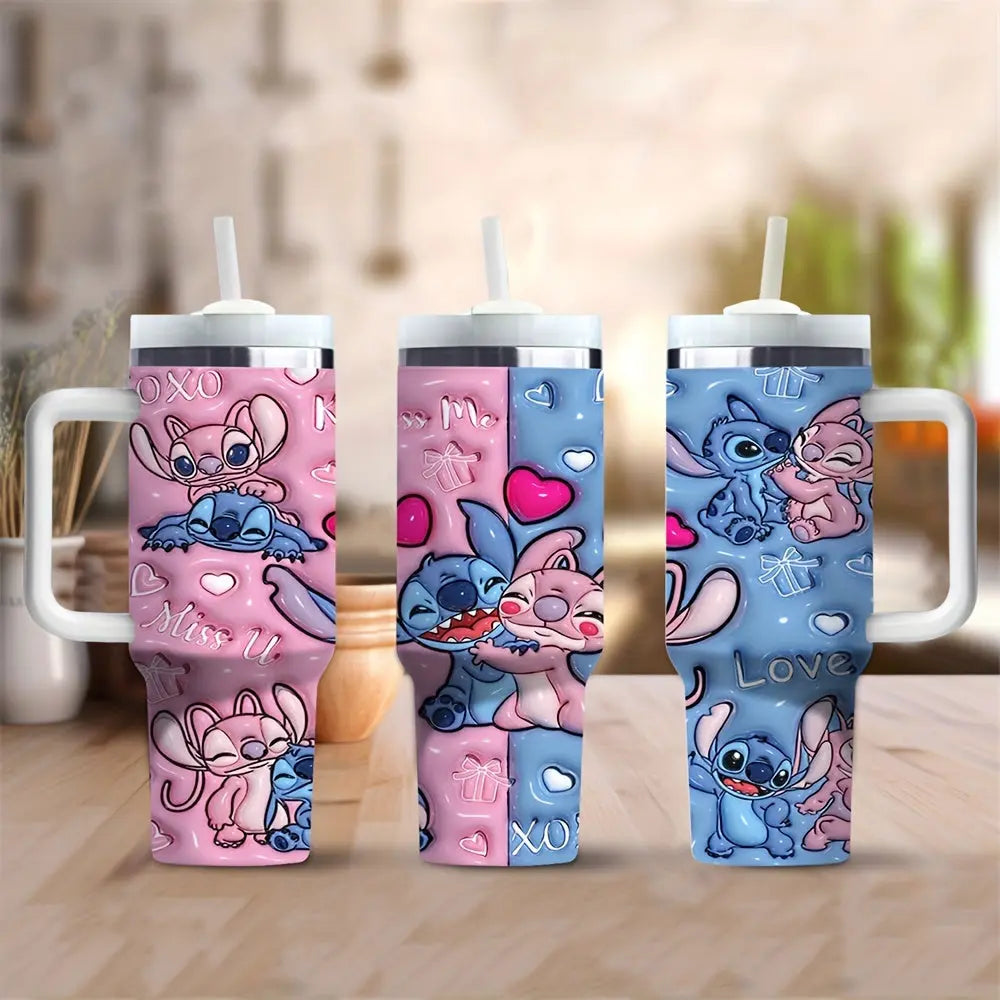 Gourde d'Eau Stitch et Angel 40oz (Disney) Gourde Bottle®