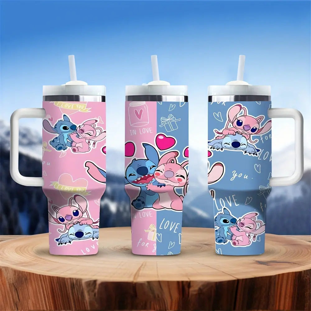 Gourde d'Eau Stitch et Angel 40oz (Disney) Gourde Bottle®