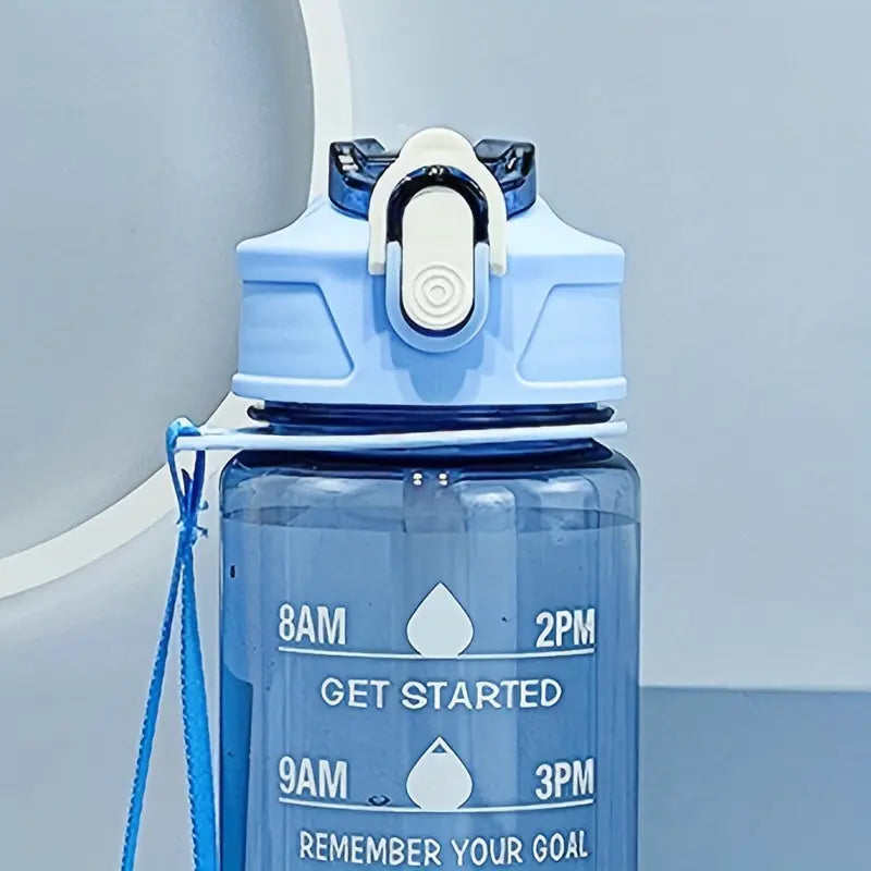 Gourde d'Eau de motivation 750ML Gourde Bottle®