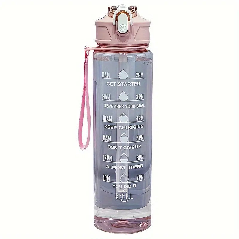 Gourde d'Eau de motivation 750ML Gourde Bottle®