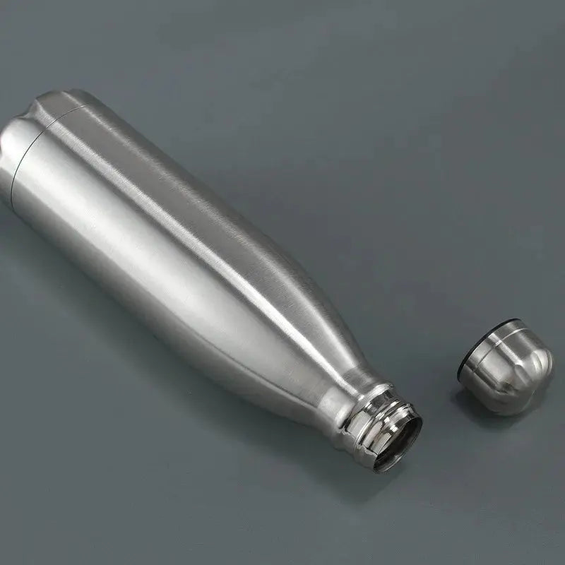 Gourde inox 1L isotherme - Gourde Bottle®