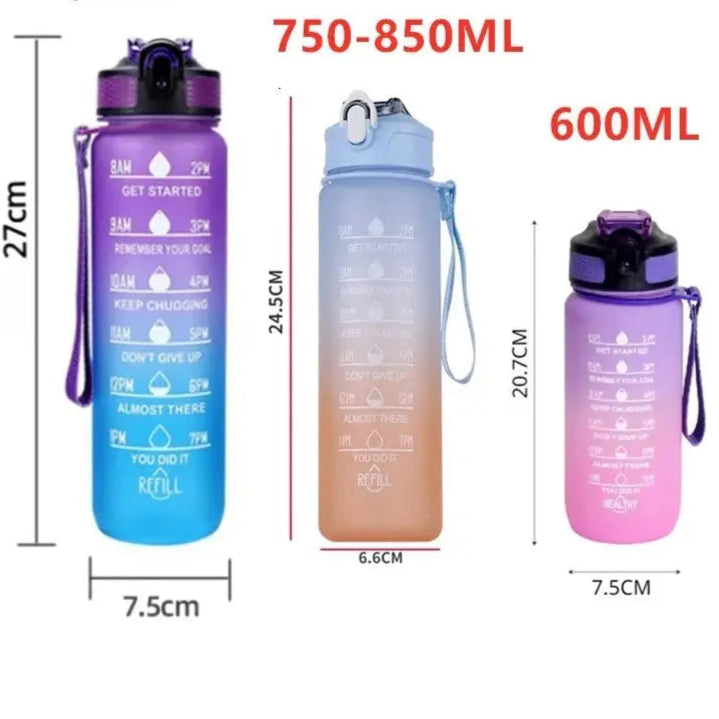 Gourde motivation enfants 600 ml - Gourde Bottle®