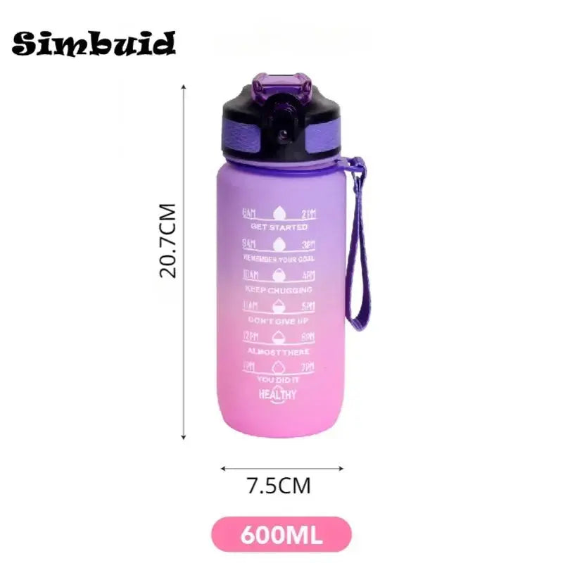 Gourde motivation enfants 600 ml - Gourde Bottle®