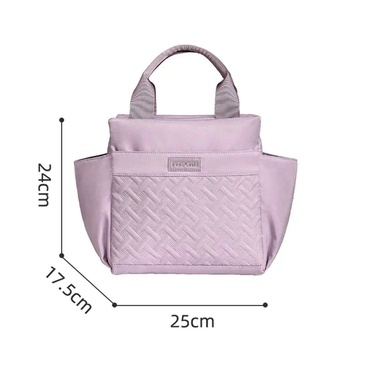 Joli Sac Isotherme Repas Violet 10L Gourde Bottle®