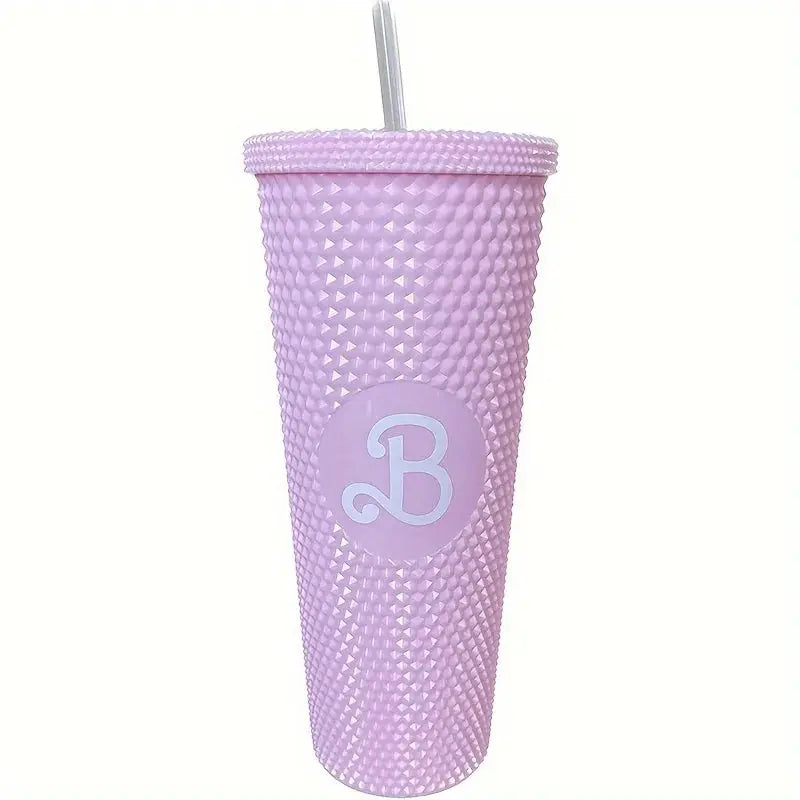 Gobelet à Motif Créatif de Durian - Gobelet en Plastique Paille 800ml - Gourde Bottle