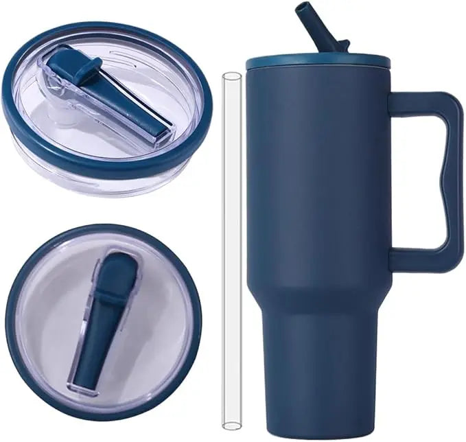 Lot 2 couvercles de remplacement avec paille pour Stanley cup et Hydro Jug 40 oz Gourde Bottle®