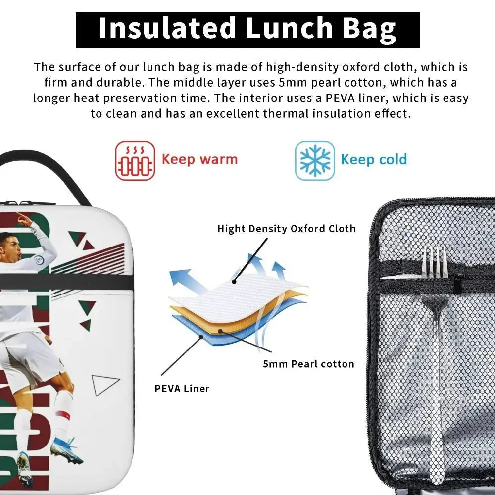 Lunch Bag Isotherme (Cristiano Ronaldo CR7) Gourde Bottle®