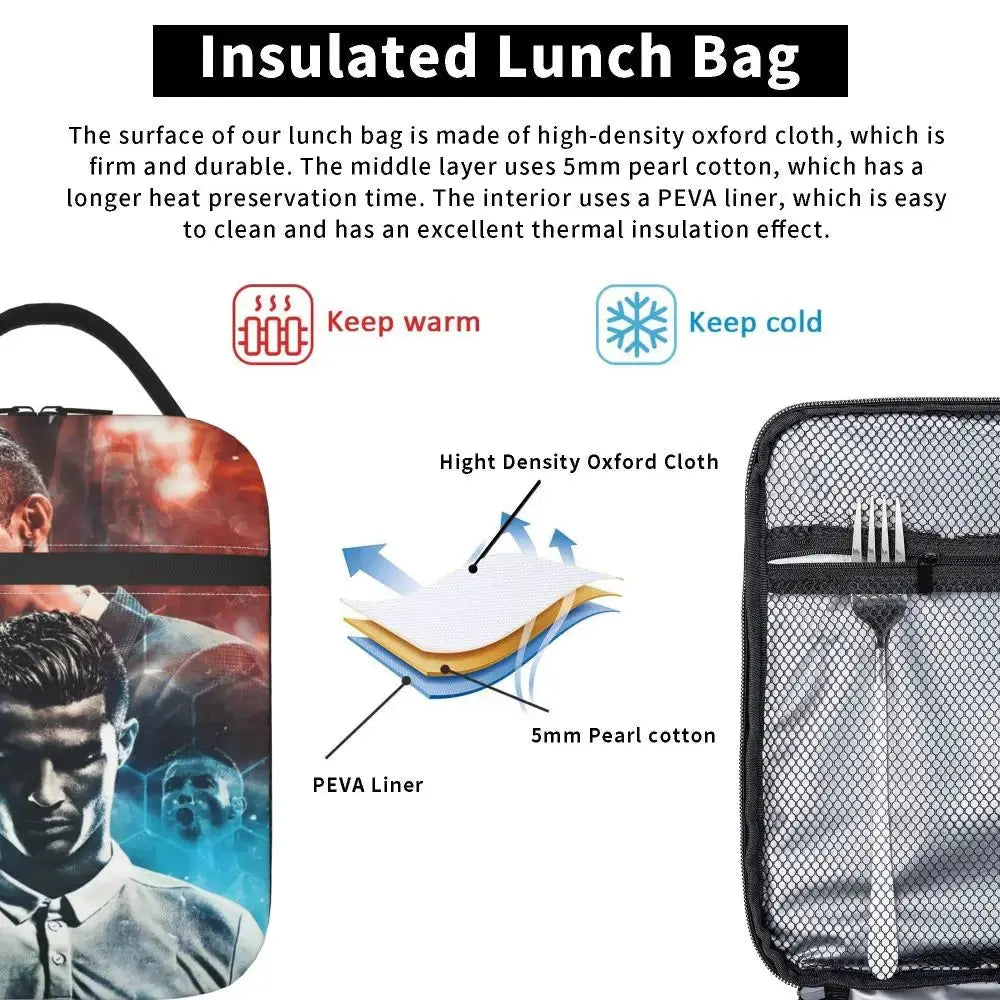Lunch Bag Isotherme (Cristiano Ronaldo CR7) Gourde Bottle®