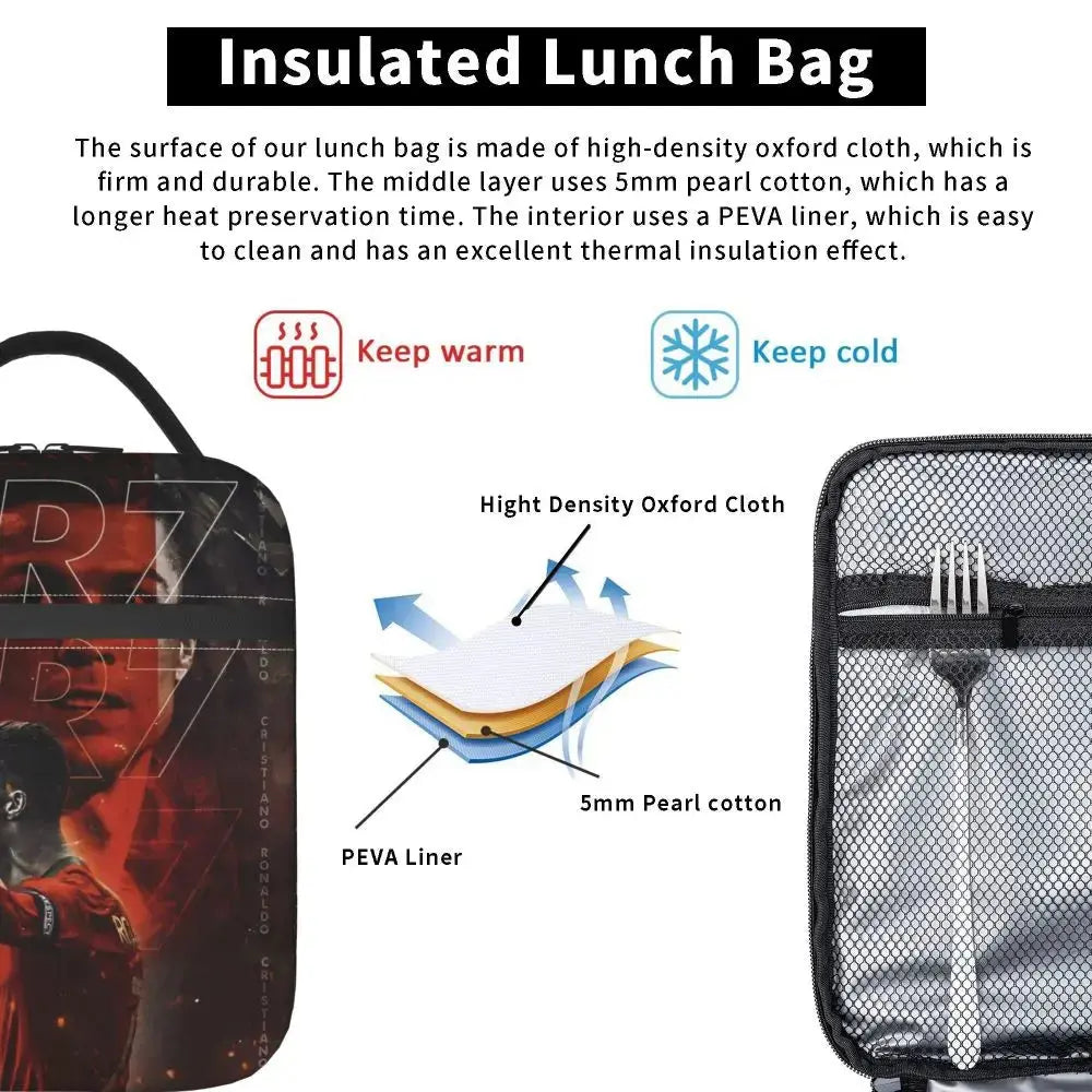 Lunch Bag Isotherme (Cristiano Ronaldo CR7) Gourde Bottle®