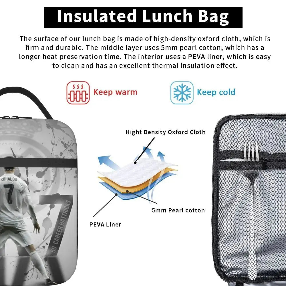 Lunch Bag Isotherme (Cristiano Ronaldo CR7) Gourde Bottle®