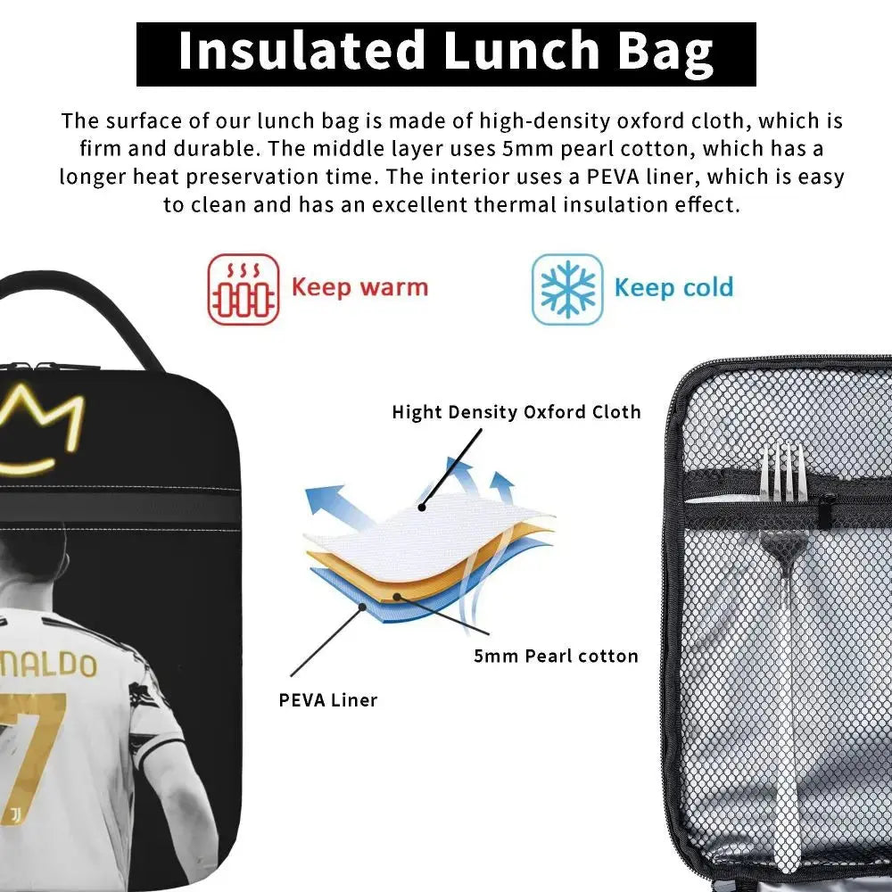 Lunch Bag Isotherme (Cristiano Ronaldo CR7) Gourde Bottle®