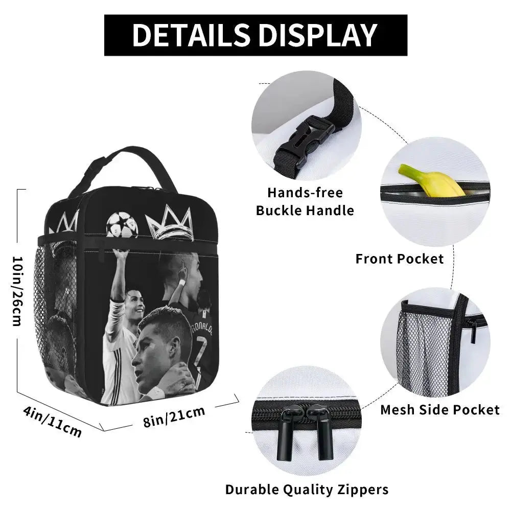 Lunch Bag Isotherme (Cristiano Ronaldo CR7) Gourde Bottle®