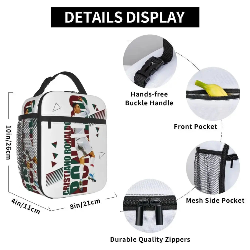 Lunch Bag Isotherme (Cristiano Ronaldo CR7) Gourde Bottle®