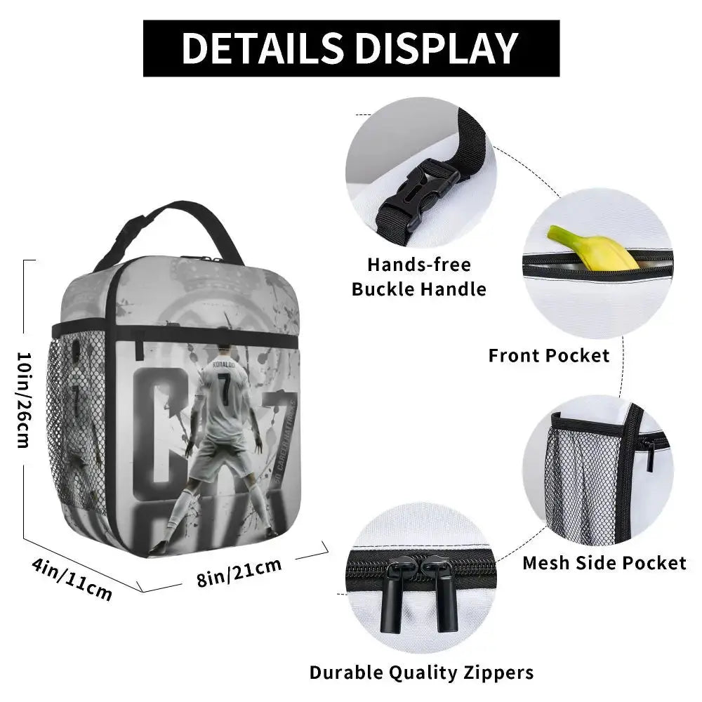 Lunch Bag Isotherme (Cristiano Ronaldo CR7) Gourde Bottle®
