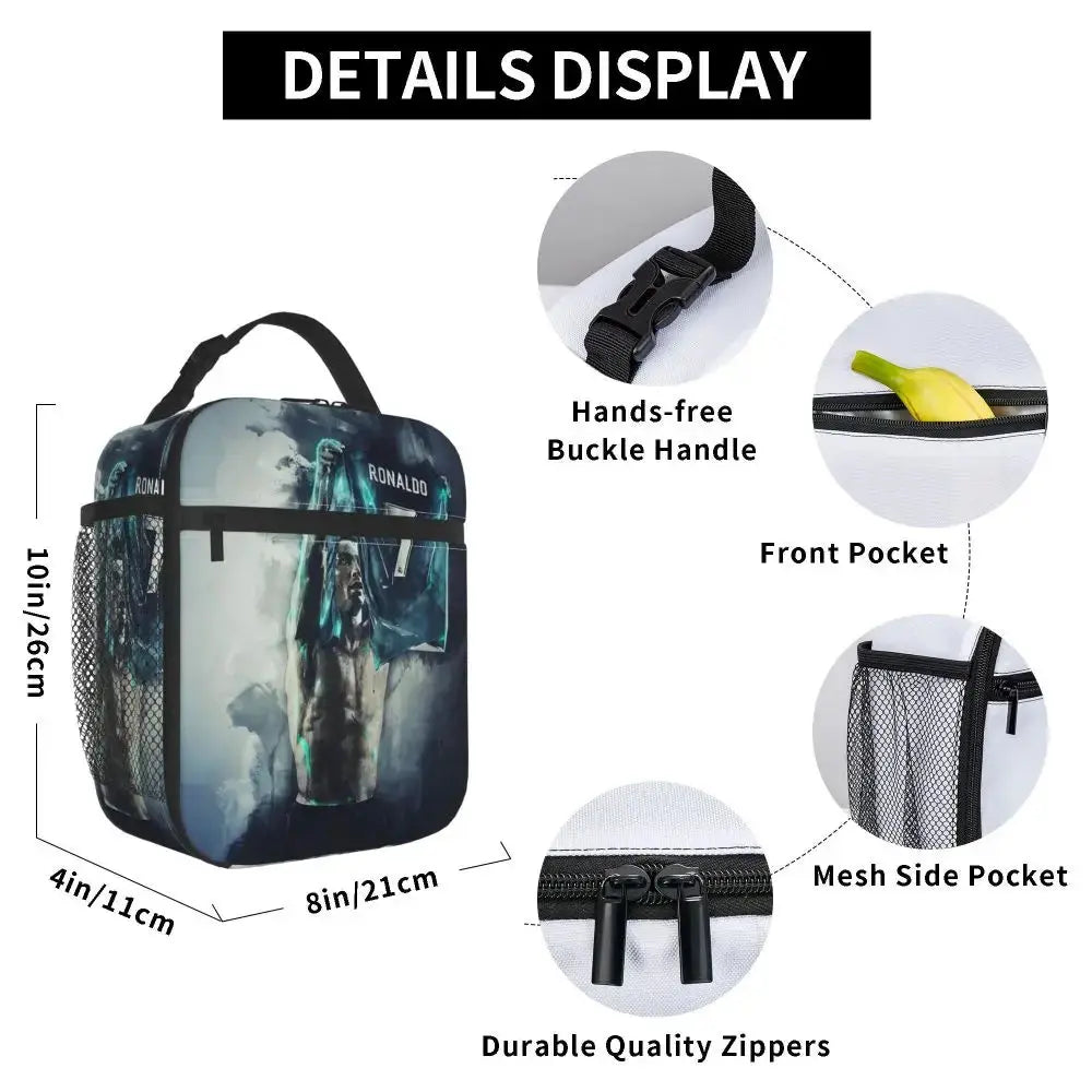 Lunch Bag Isotherme (Cristiano Ronaldo CR7) Gourde Bottle®