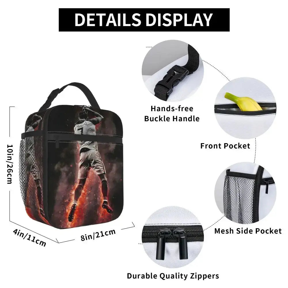 Lunch Bag Isotherme (Cristiano Ronaldo CR7) Gourde Bottle®