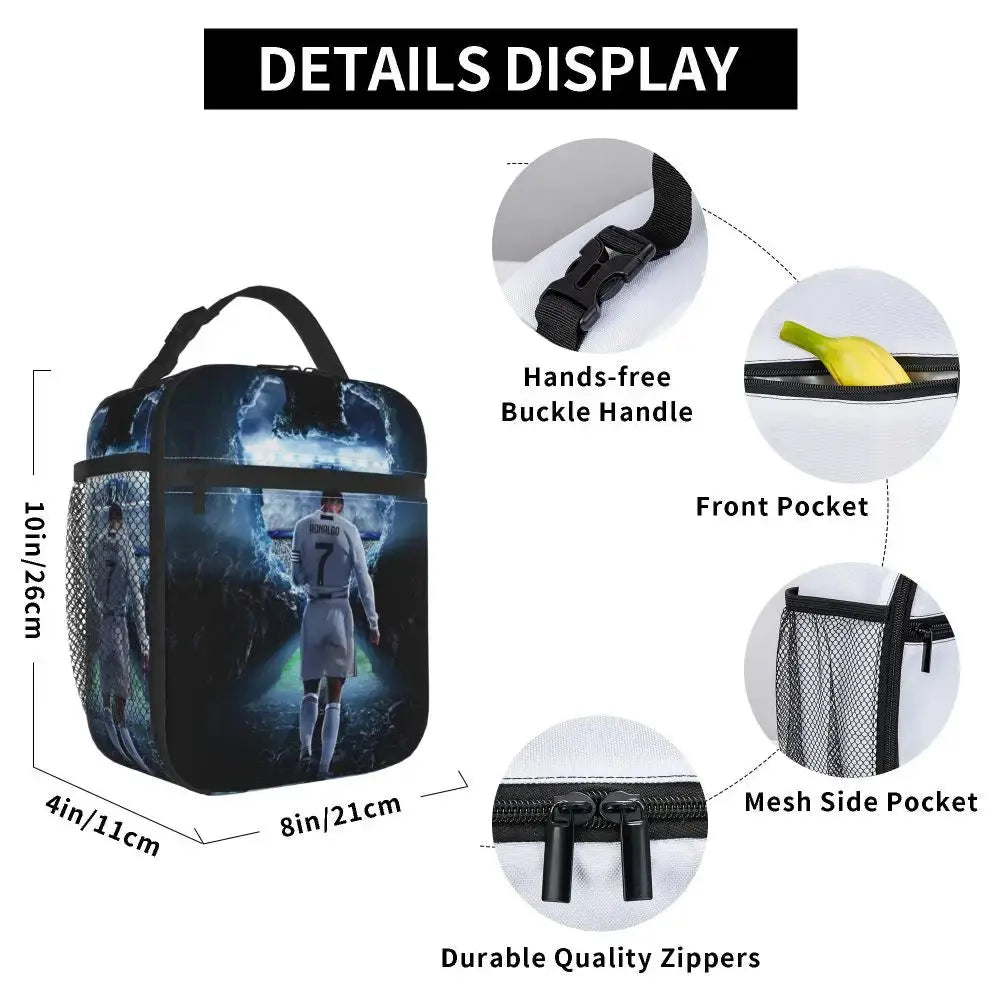 Lunch Bag Isotherme (Cristiano Ronaldo CR7) Gourde Bottle®
