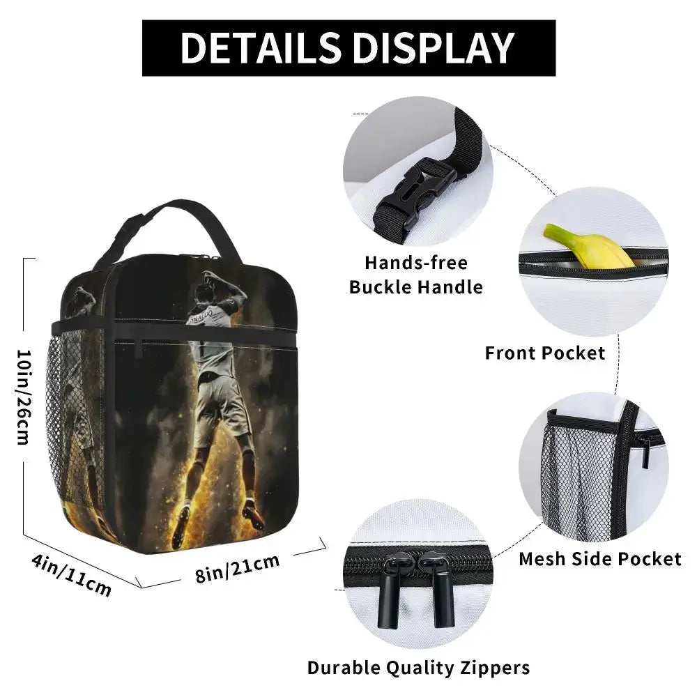 Lunch Bag Isotherme (Cristiano Ronaldo CR7) Gourde Bottle®