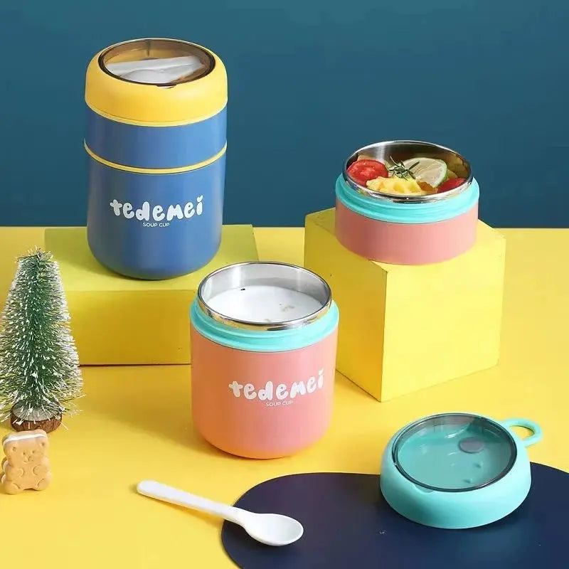 Lunch Box Isotherme TEDEMAI - Lunch Box Vacuum Cup TEDEMEI - Bocal Isotherme TEDEMEI - Gourde Bottle®