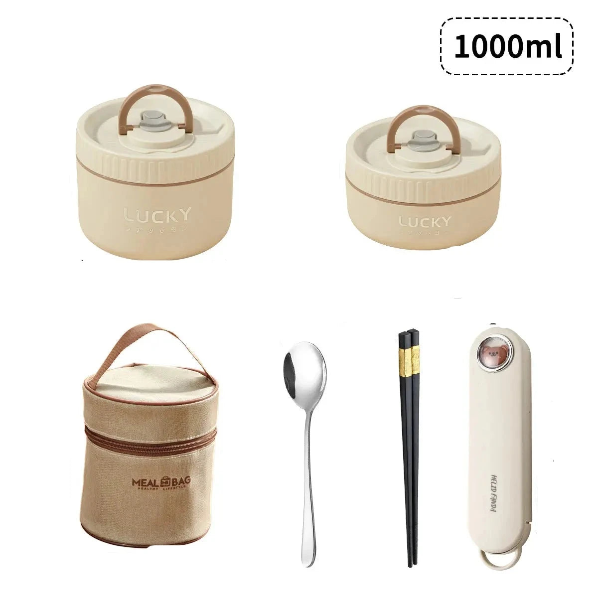 Lunch Box LUCkY - Boîte à lunch thermique LUCKY - Gourde Bottle®