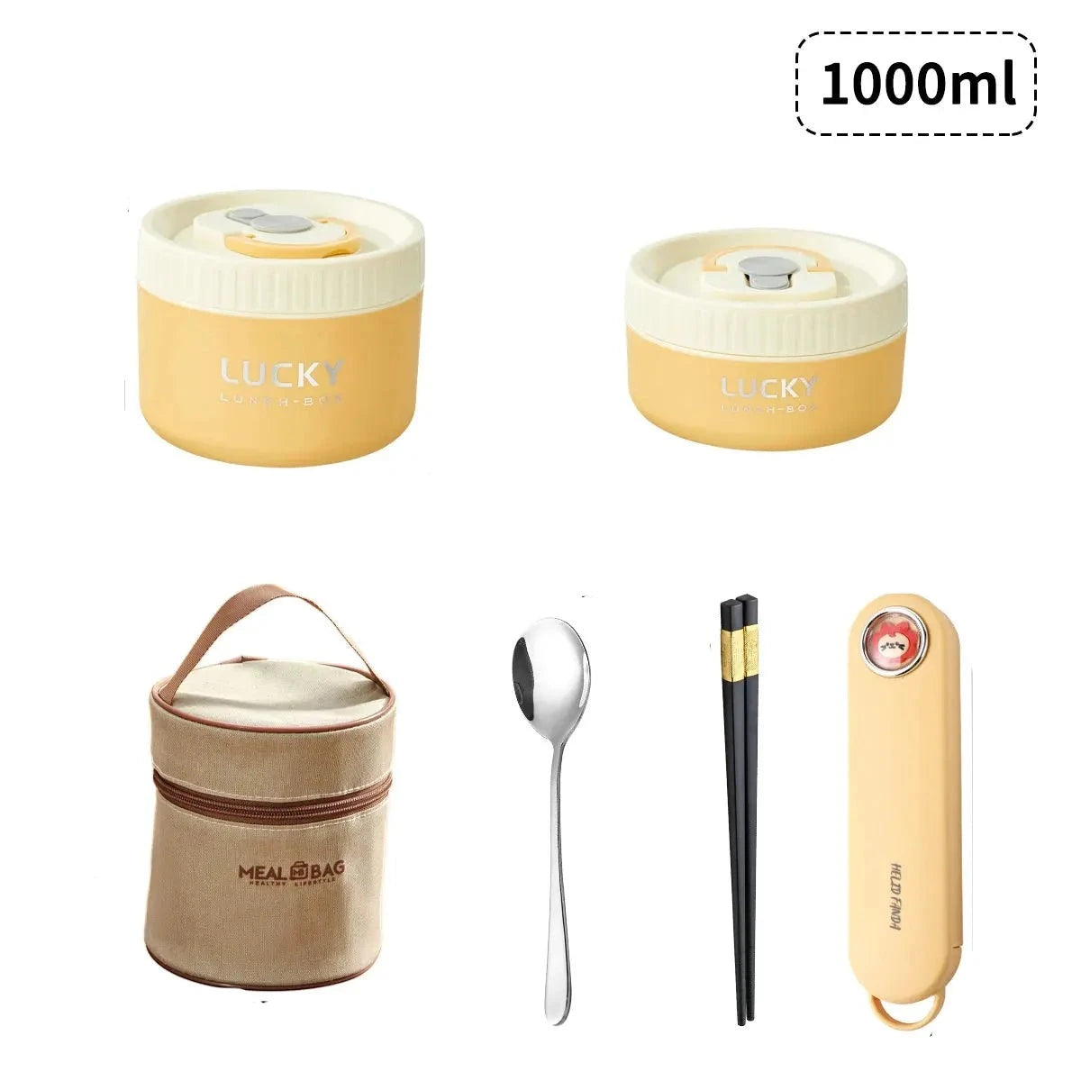 Lunch Box LUCkY - Boîte à lunch thermique LUCKY - Gourde Bottle®