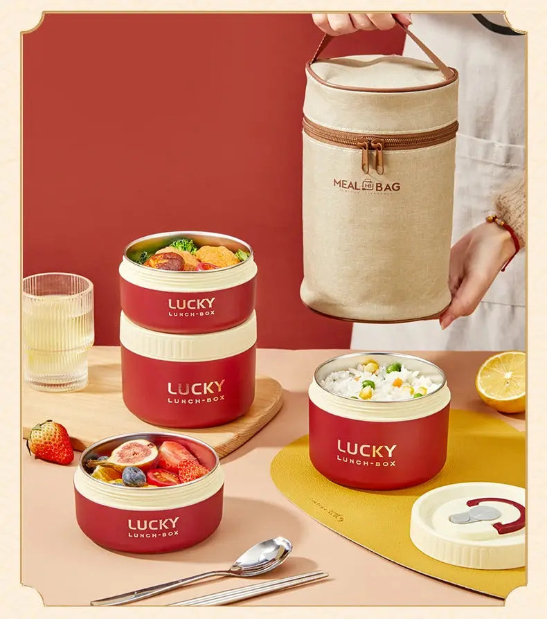 Lunch Box LUCkY - Boîte à lunch thermique LUCKY - Gourde Bottle®