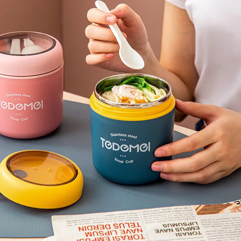 Lunch Box Isotherme - Thermos Alimentaire - Gourde Bottle
