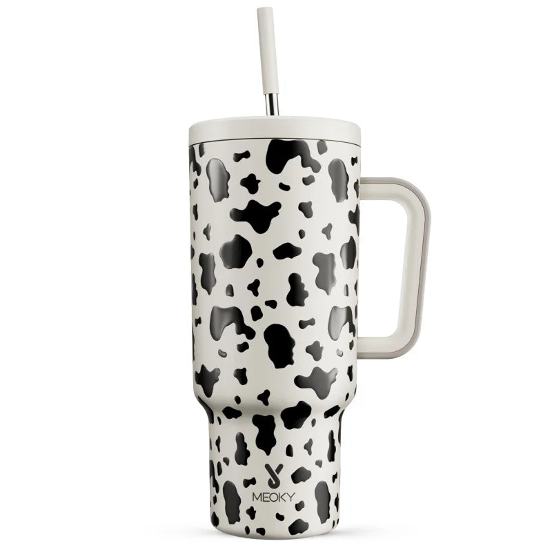 Meoky Gobelet de 1200 ml avec poignée vache - Gourde Bottle