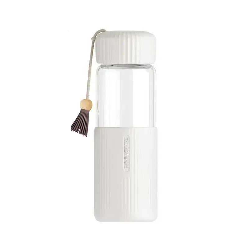 Mini Gourde d'Eau en Verre Borosilicate 350ml Gourde Bottle®