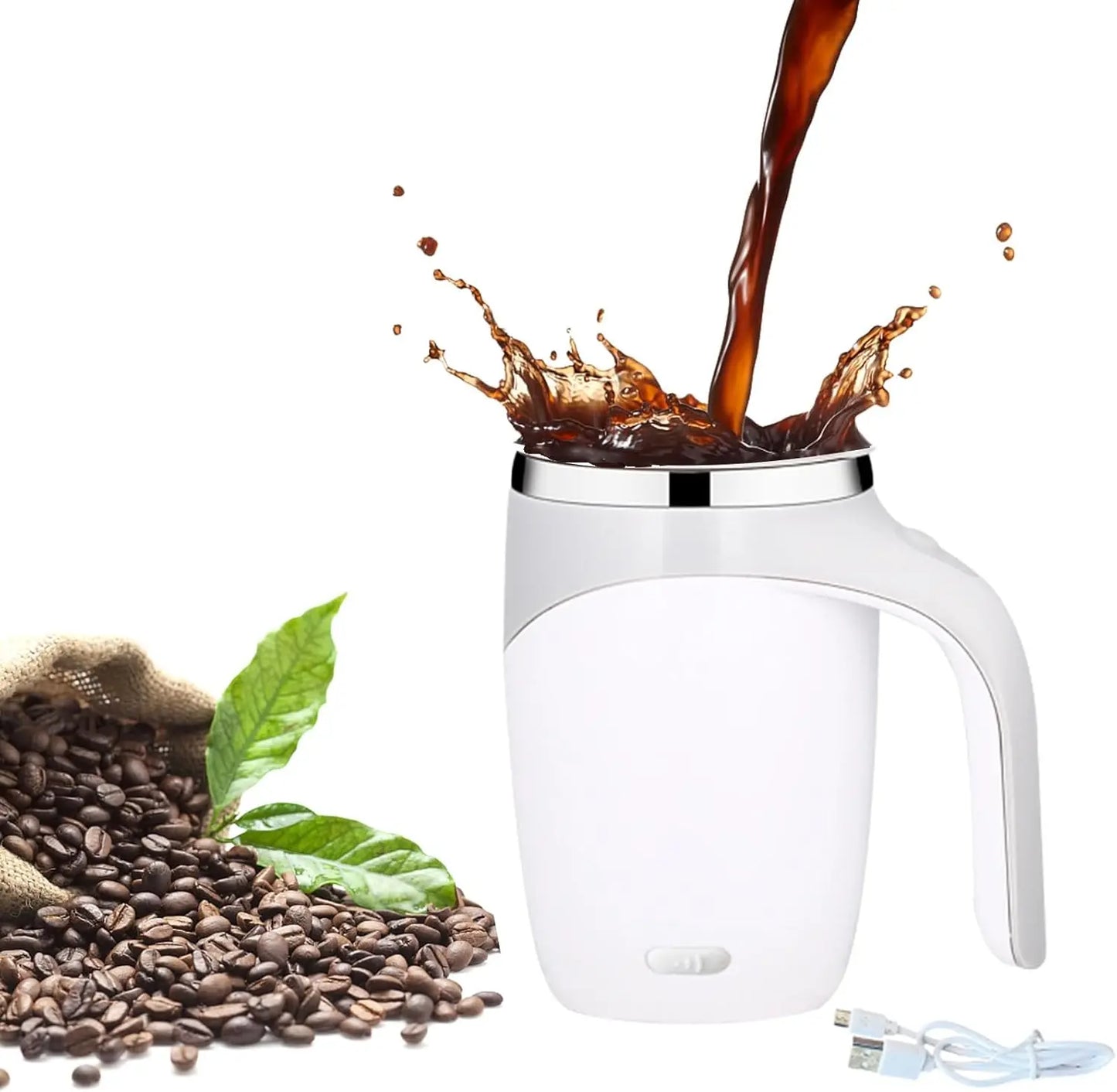 Mug Auto Mélangeur 380 ml Gourde Bottle®