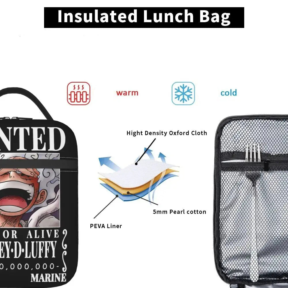 ONE PIECE Lunch Bag Isotherme (Mugiwara Boy) Gourde Bottle®