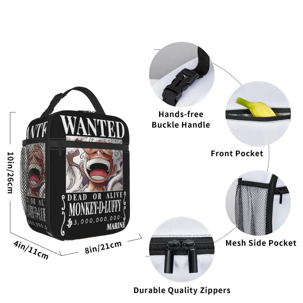 ONE PIECE Lunch Bag Isotherme (Mugiwara Boy) Gourde Bottle®