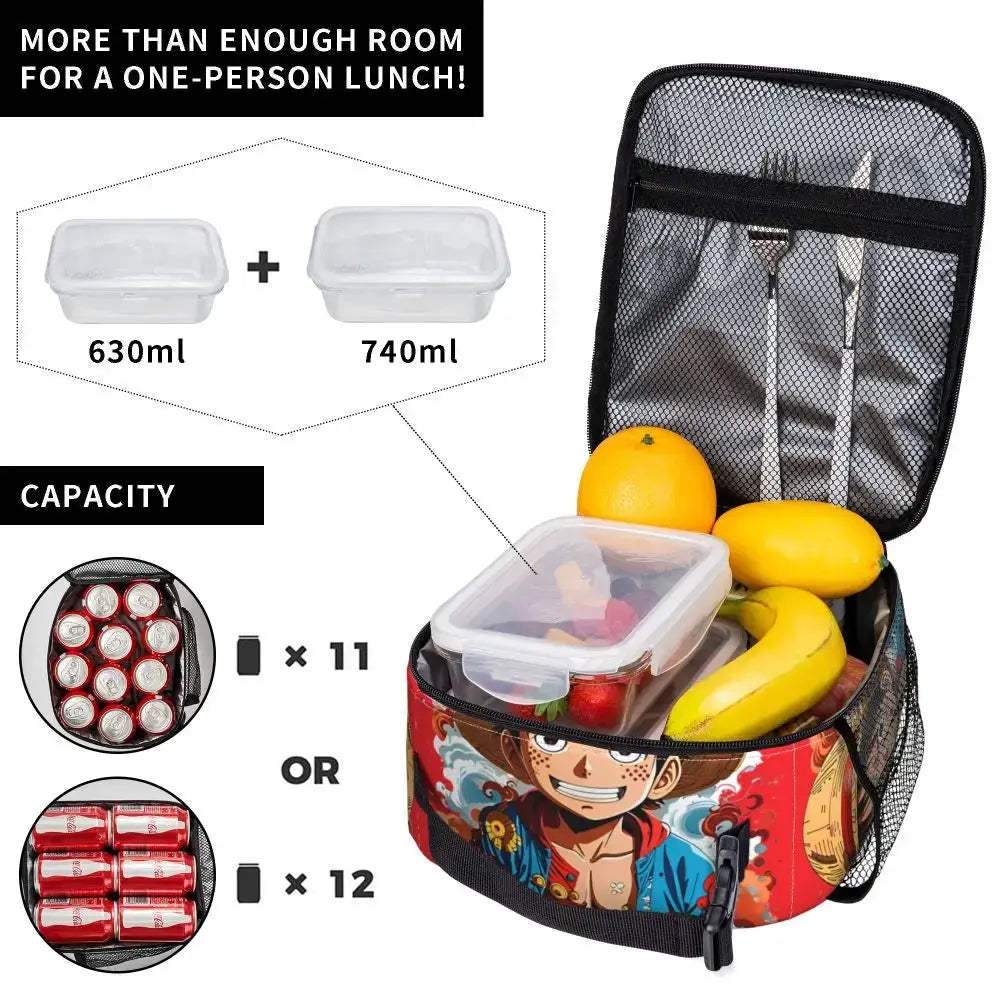 ONE PIECE Lunch Box Isotherme (Mugiwara Boy) Gourde Bottle®