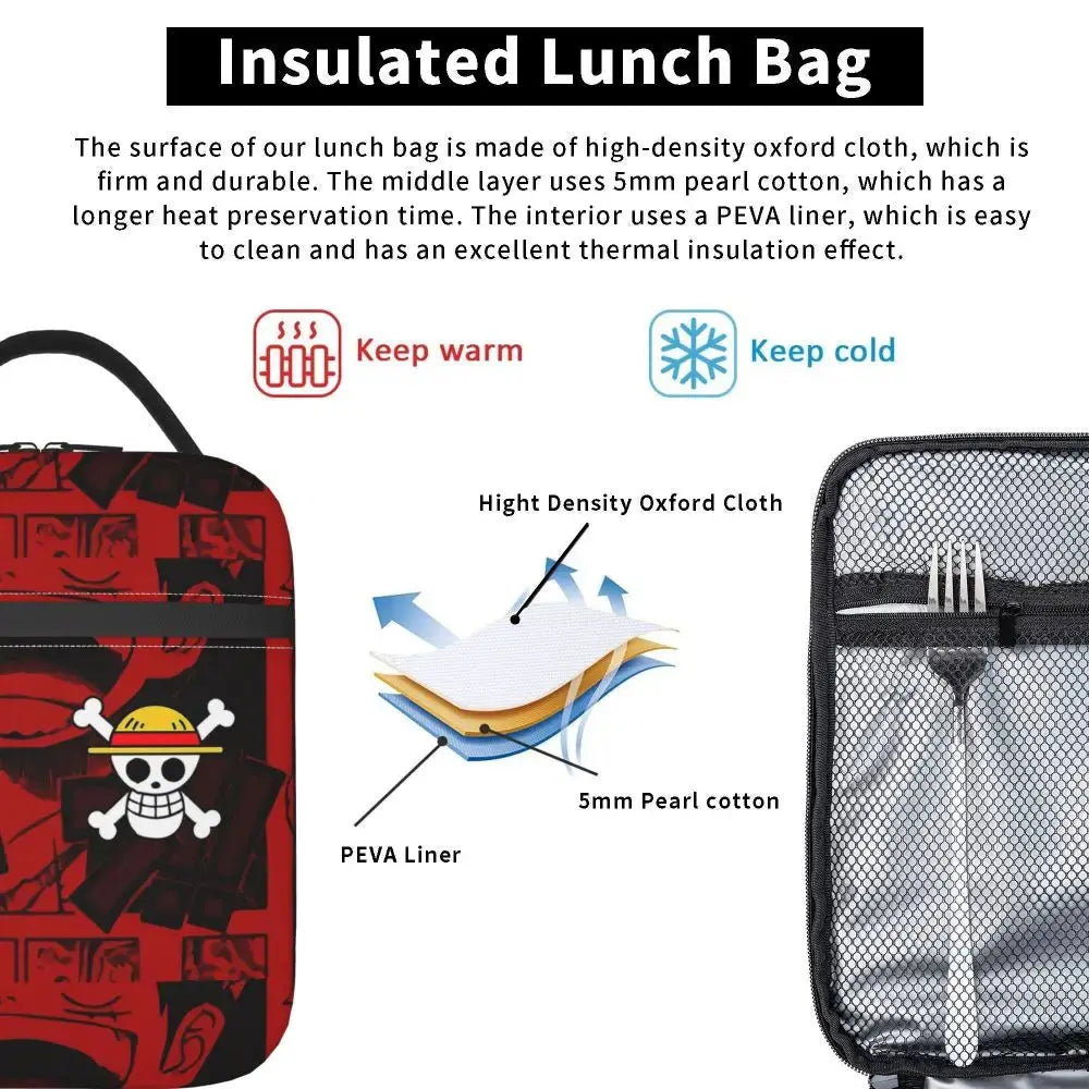ONE PIECE Lunch Box Isotherme (Mugiwara Boy) Gourde Bottle®
