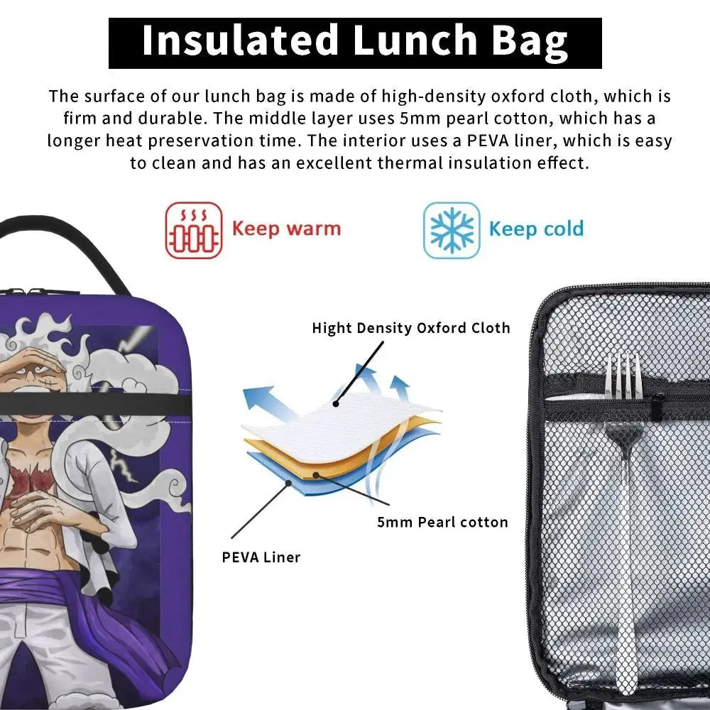 ONE PIECE Lunch Box Isotherme (Mugiwara Boy) Gourde Bottle®