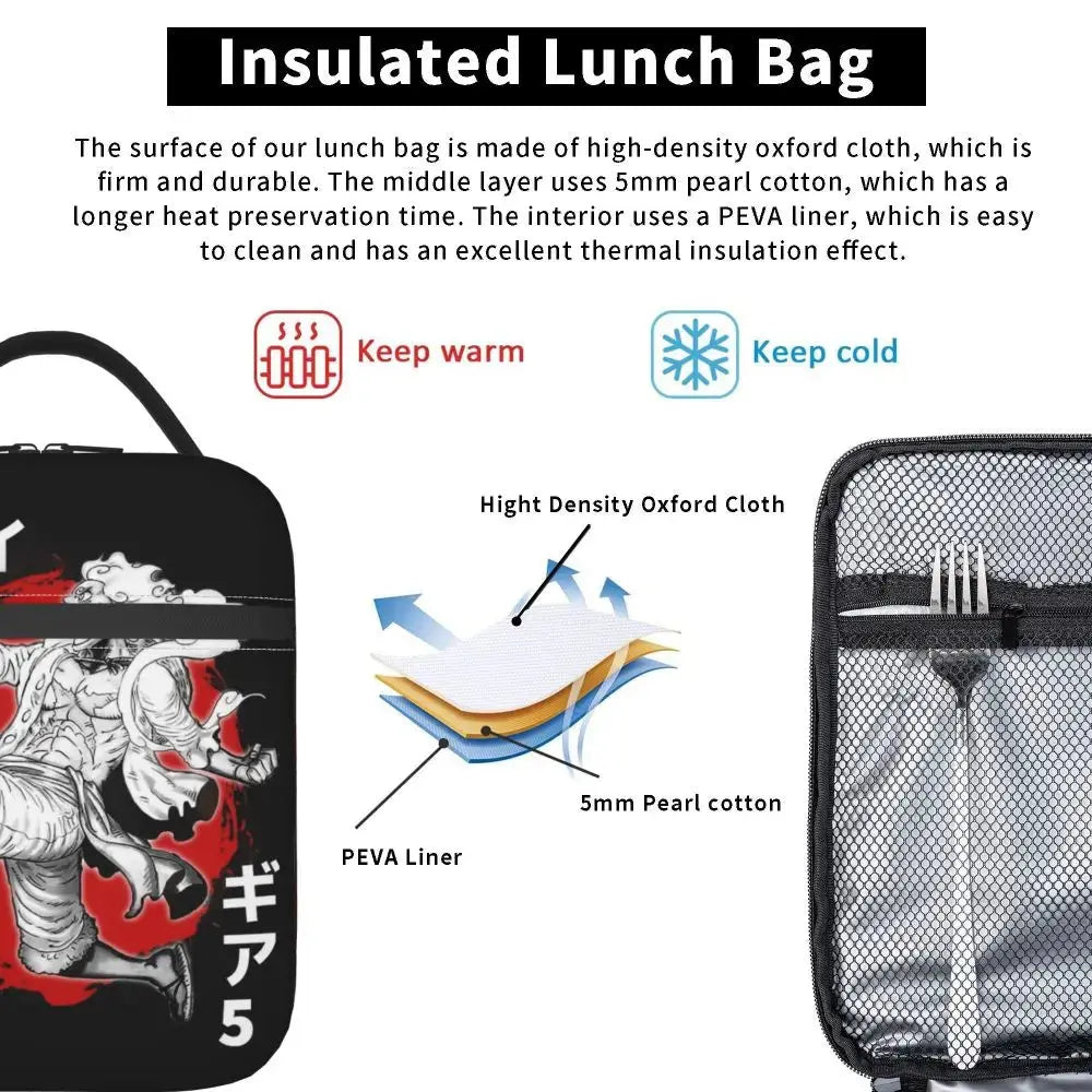 ONE PIECE Lunch Box Isotherme (Mugiwara Boy) Gourde Bottle®