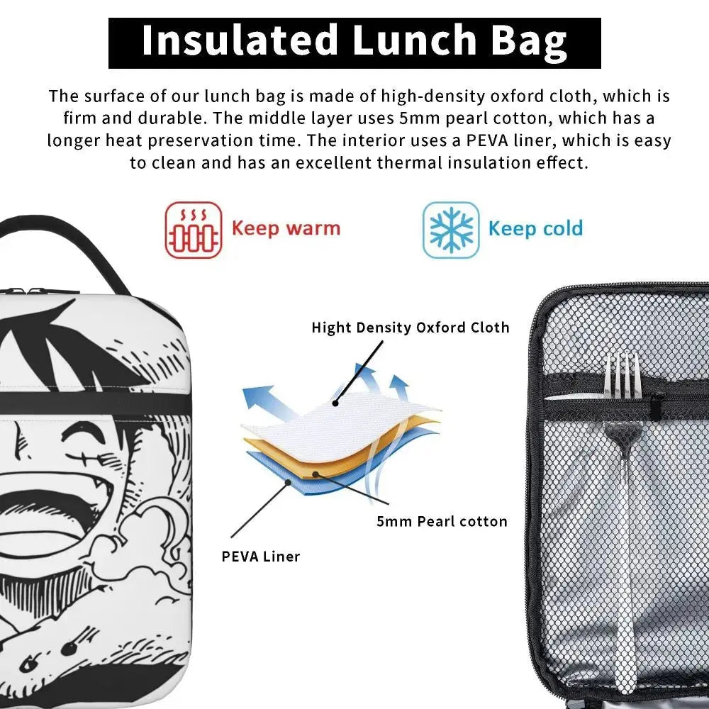 ONE PIECE Lunch Box Isotherme (Mugiwara Boy) Gourde Bottle®