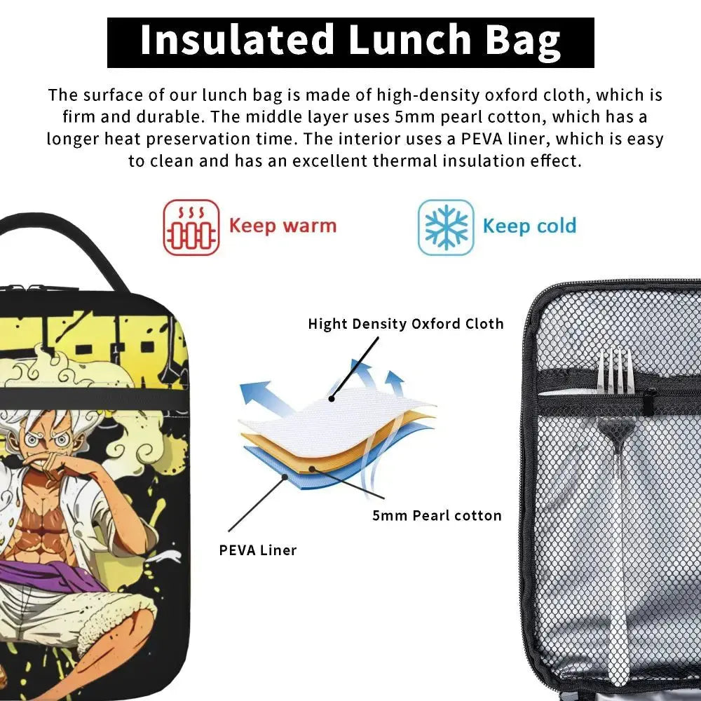 ONE PIECE Lunch Box Isotherme (Mugiwara Boy) Gourde Bottle®