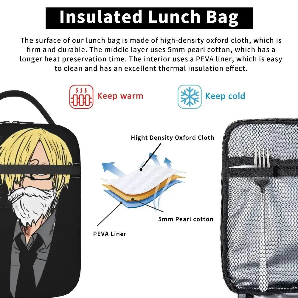 ONE PIECE Lunch Box Isotherme (Mugiwara Boy) Gourde Bottle®