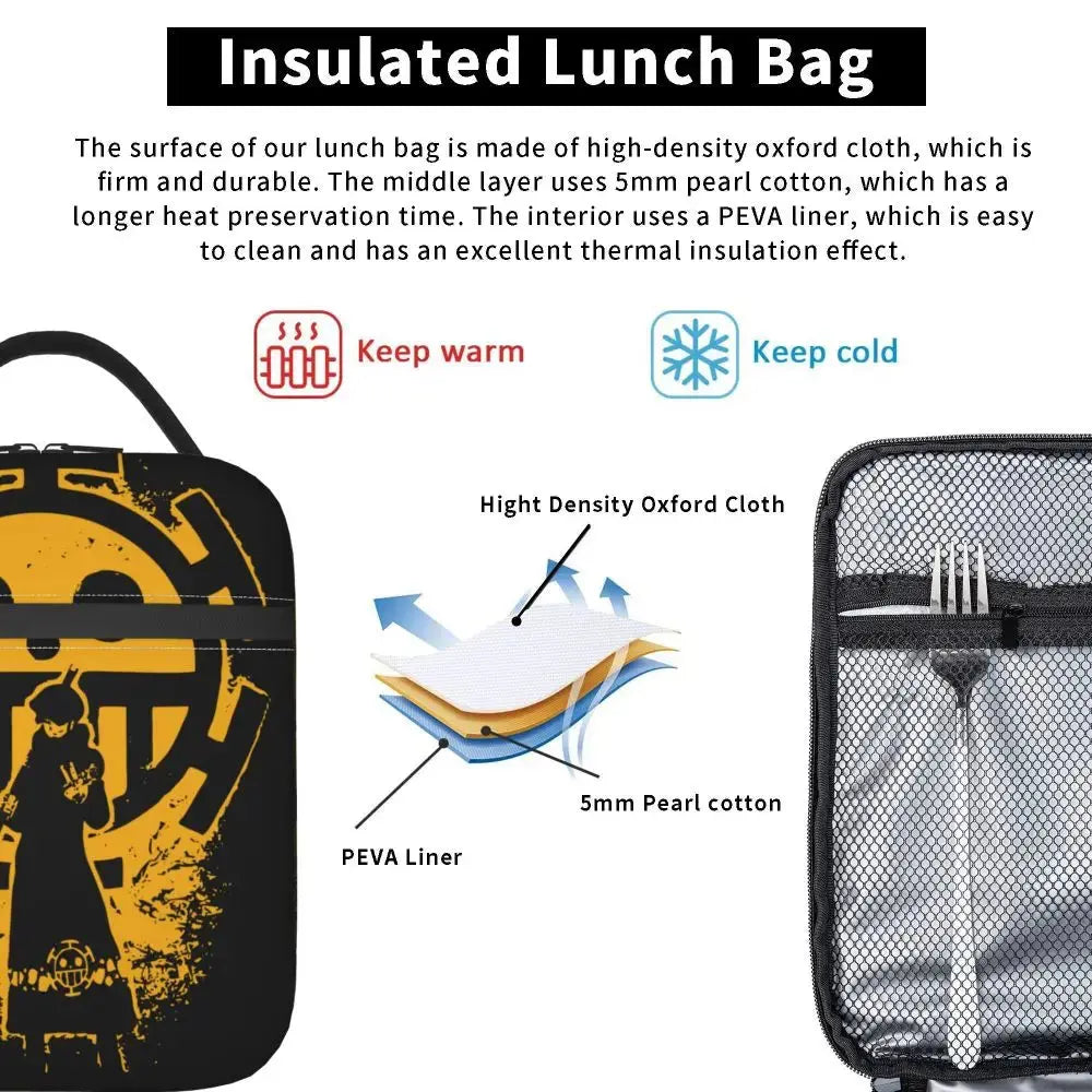 ONE PIECE Lunch Box Isotherme (Mugiwara Boy) Gourde Bottle®