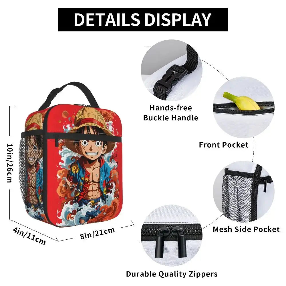 ONE PIECE Lunch Box Isotherme (Mugiwara Boy) Gourde Bottle®