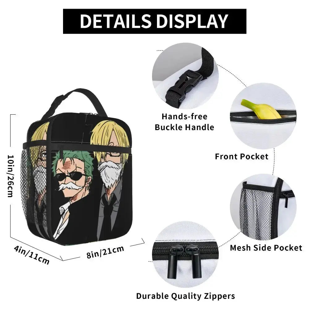 ONE PIECE Lunch Box Isotherme (Mugiwara Boy) Gourde Bottle®