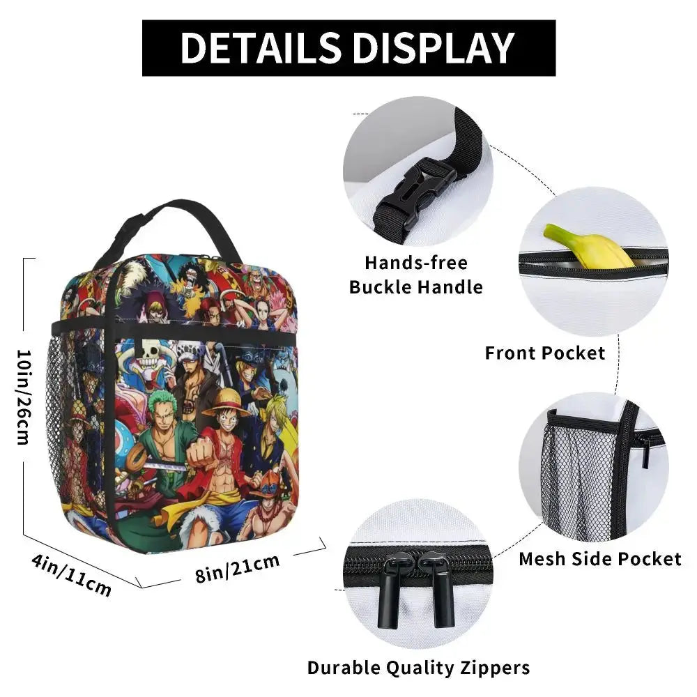 ONE PIECE Lunch Box Isotherme (Mugiwara Boy) Gourde Bottle®