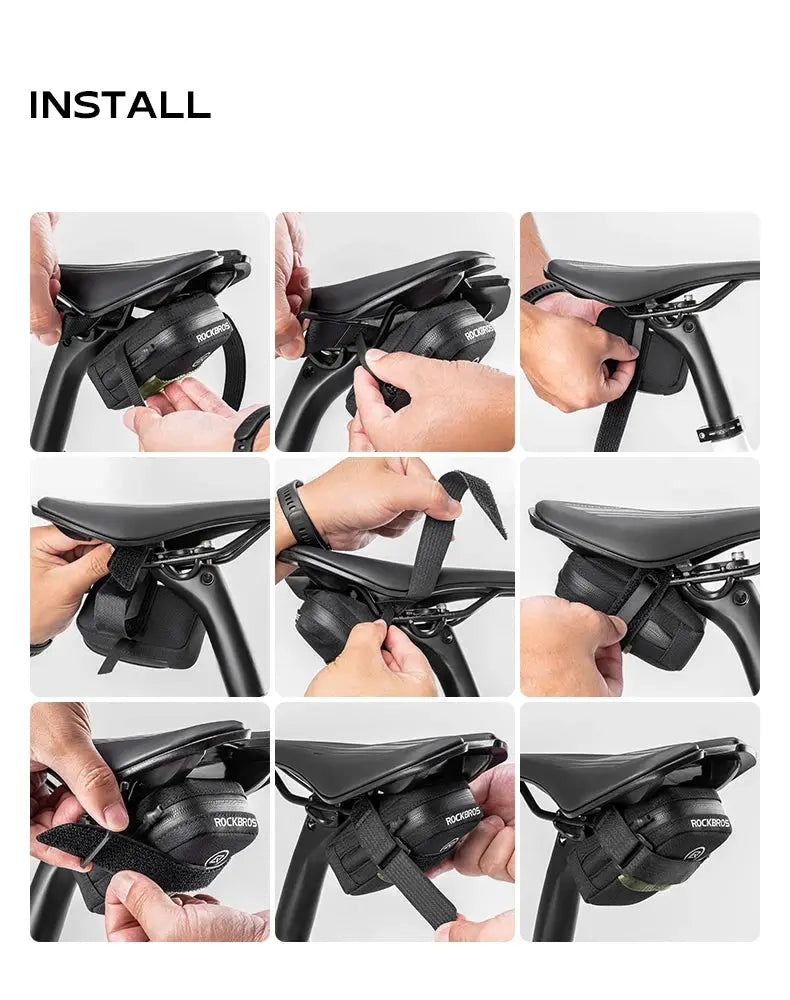 ROCKBROS Sacoche de Selle Vélo ROCKBROS 0.35L Gourde Bottle®