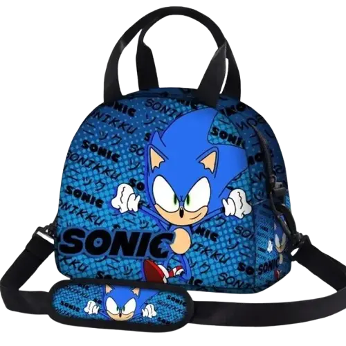 SONIC MANIA Lunch Bag Enfant (Isotherme) Gourde Bottle®