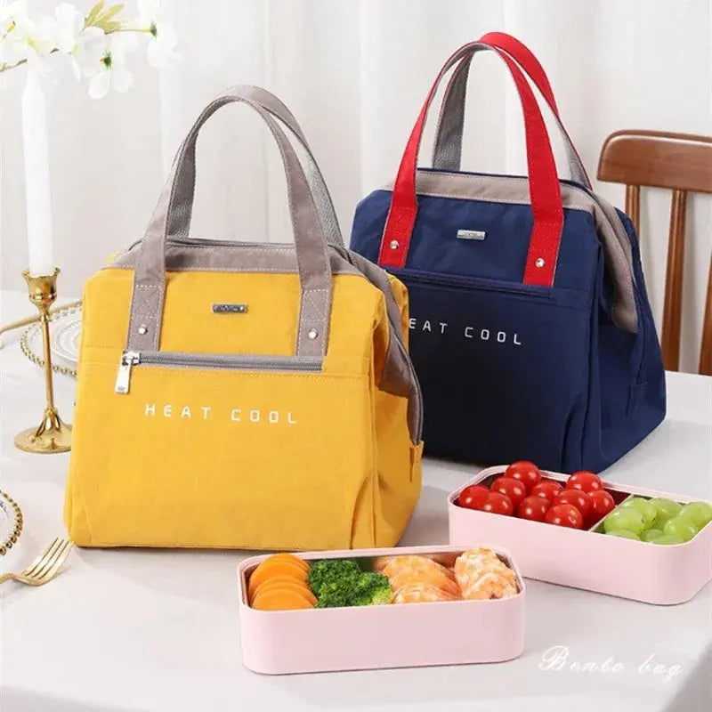 Sac Isotherme pour Bento Vert