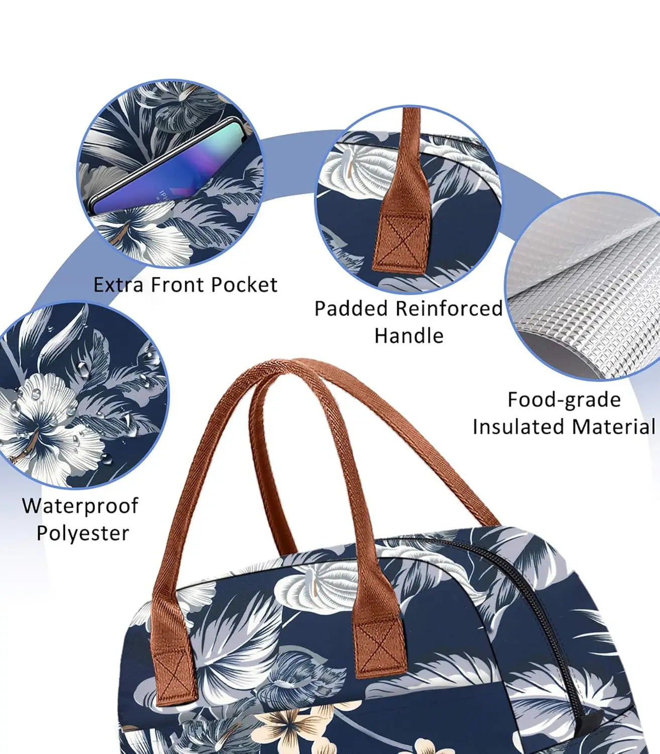 Sac Lunch Box Bleu 12 L Gourde Bottle®